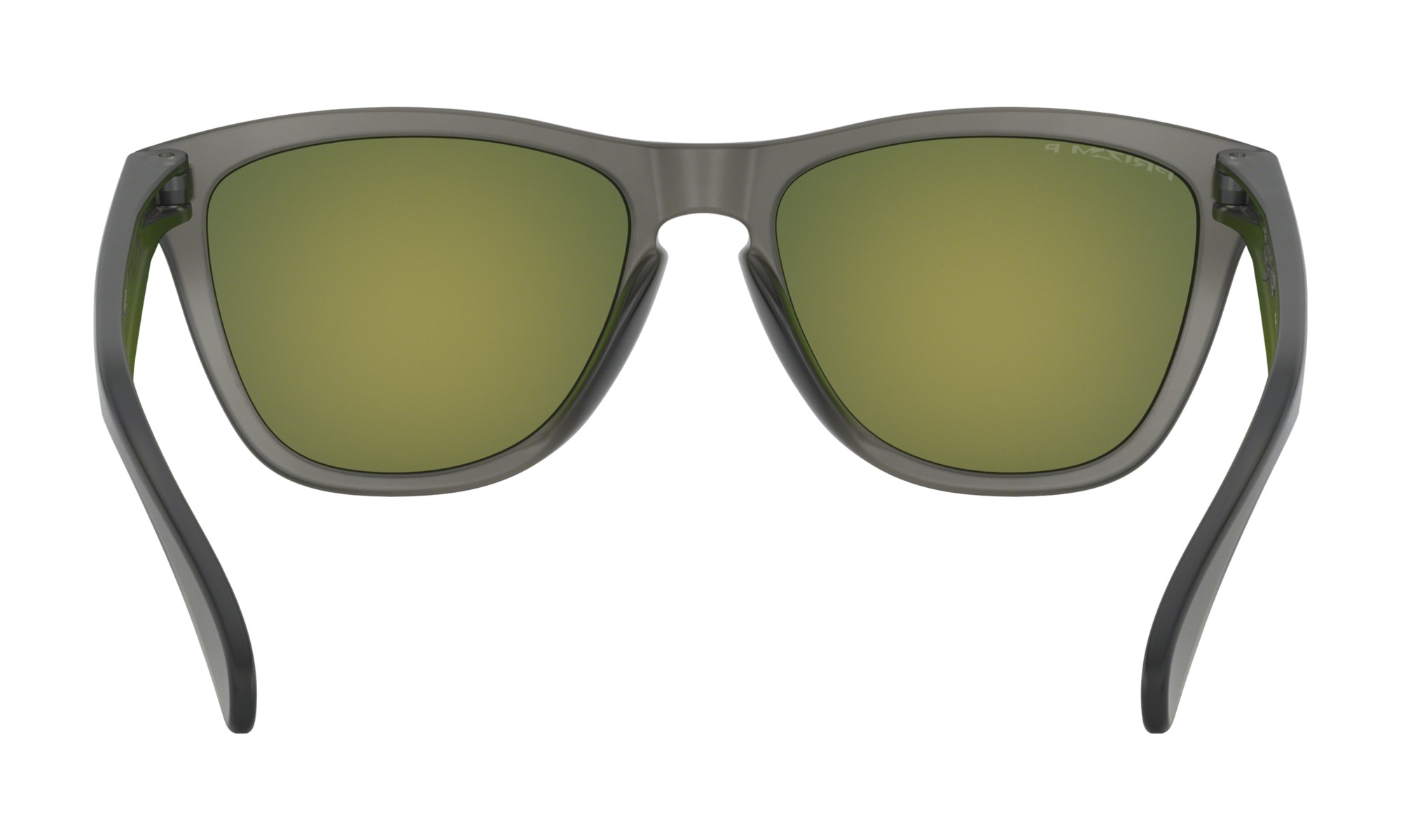 Oakley Sunglasses Frogskins Matte Grey Smoke Frame W/ Prizm Ruby Polarized Lens 888392407009 | eBay